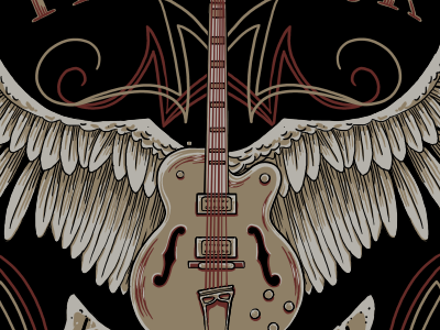 Screen Shot 1.57.04 Pm 2 conept sketch guitar merch pin stripes rock t shirt