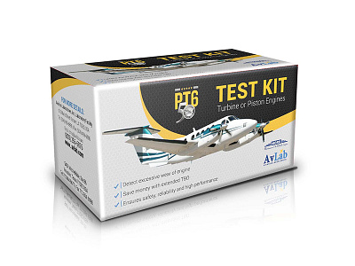 AV LAB Oil Test Kit Packing Design av lab design oil packing packing box test kit