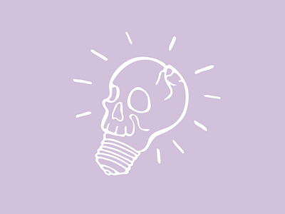 Skull Bulb 2 ideas light bulb skull