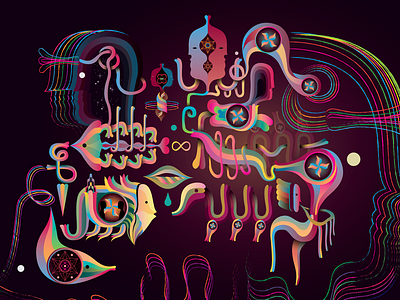 Twenty Meters Under The Sea art digital illustration sumski