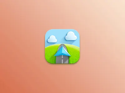 Map Icon icon illustrator vector