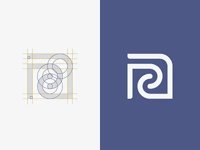 PA Monogram a brand cypher geometry lettermark monogram p pa united