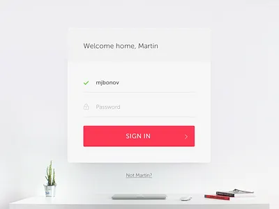 Login form daily100 element flat form interface login sign user widget