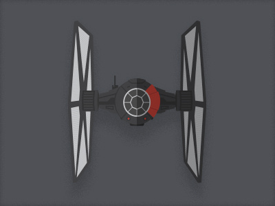 First Order Tie Fighter episode 7 fan art spaceship star wars texture the force awakens tie fighter vector vector art
