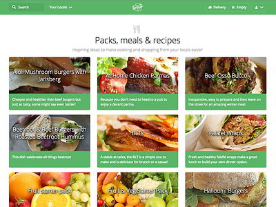 YourGrocer Recipes groceries meals recipes