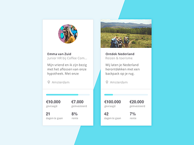 Crwdfnd Cards campaign cards crowdfund crwdfnd do good invest investeer people platform project