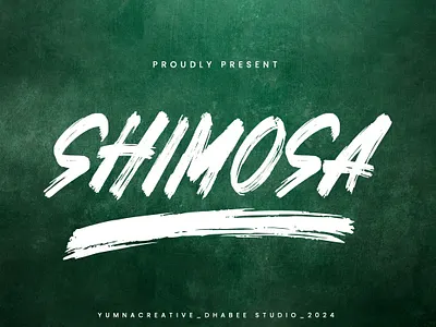 Shimosa – Urban Brush Font best brand brush design fashion font handlettering handwritten illustration modern new old paint rough textured typeface typography urban vintage web