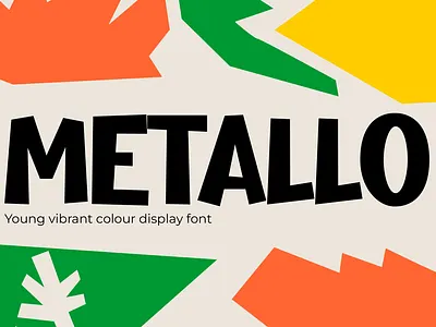 METALLO branding children design display font font gaming magazine modern movie poster youtube