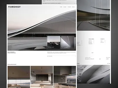 FH - Real Estate Interior Designer Portfolio Minimalist Website agency architect branding company profile elegant interior design landing page luxury minimalist modern personal website portfolio website property website real estate ui ux web design website website design website designer