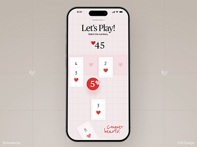 Card Game - Mobile App Concept animation app app design card card game game ios mobile mobile app prototypes valentines valentines day