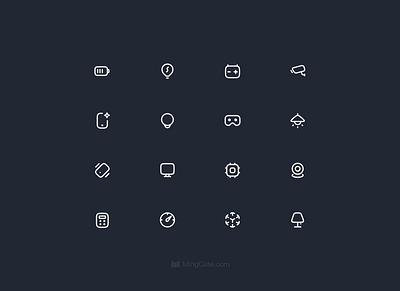 Home appliance icons appliance icon library icon pack icon set icons line mingcute