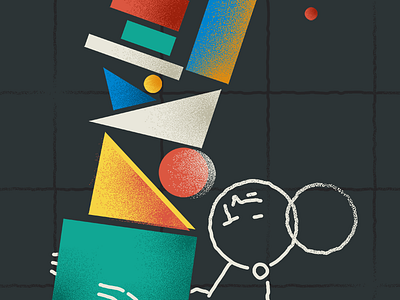 balance balance balancing black chalk geometry girl grain
