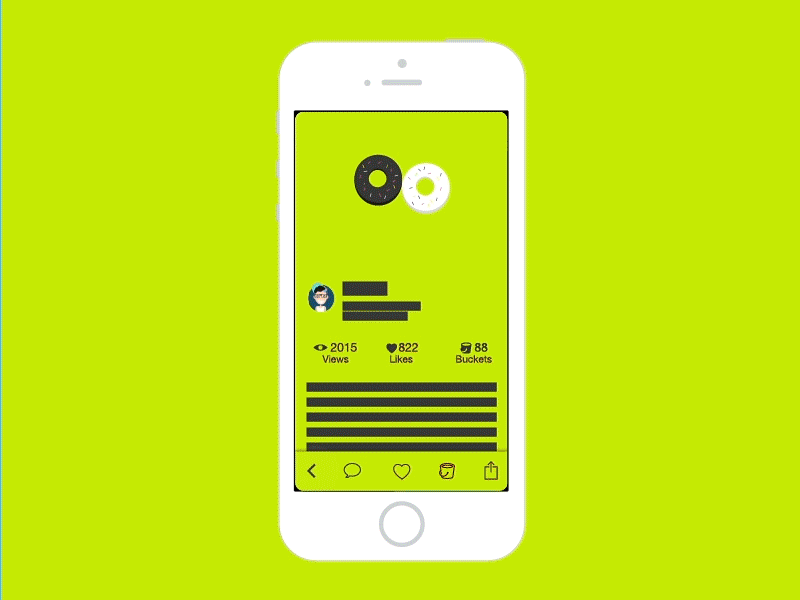 Zeeen animated ae animation app client dribbble gif ui