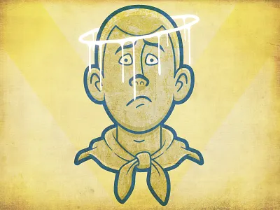 Hank Venture cartoon graphic design hank venture illustration texture vector venture bros