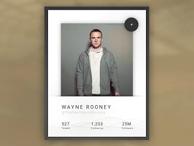 Day 057 - Twitter Profile about app info interface material profile twitter ui usercard ux web widget