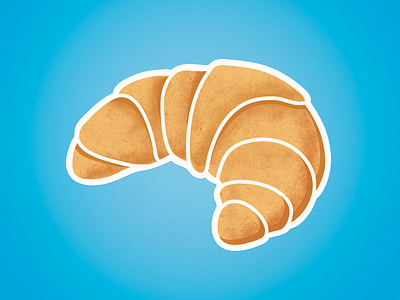 Hon Hon Hon breakfast croissant france french illustration viennoiserie