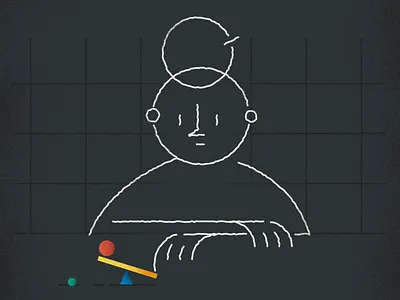 balance balance balancing black chalk geometry girl grain