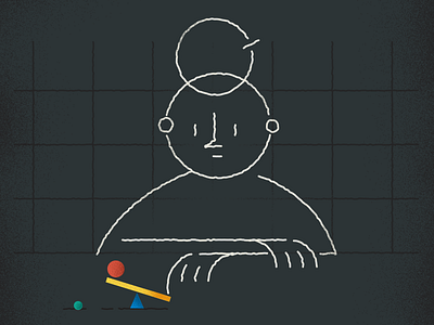 balance balance balancing black chalk geometry girl grain