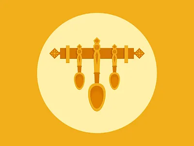 Spoons flat moldova spoons