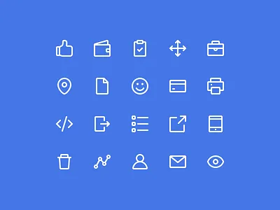 Affirm Iconography (Part 2) android app finance icon iconography icons ios line mobile set stroke suite