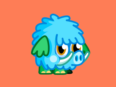 Woolly moshi moshi monsters moshlings