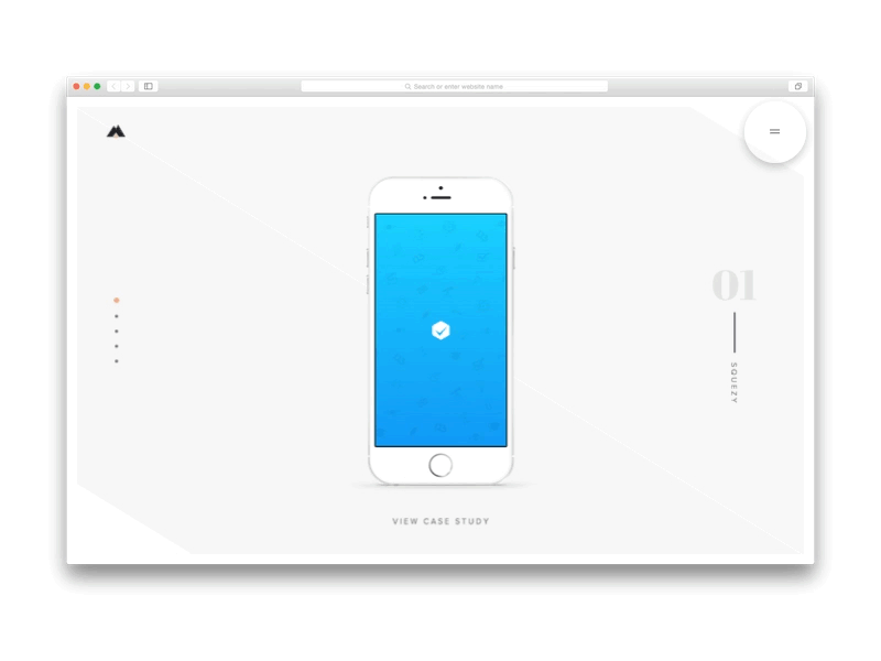 Mrkdesign / Homepage animation framer framerjs gif homepage interaction navigation portfolio prototype sketch