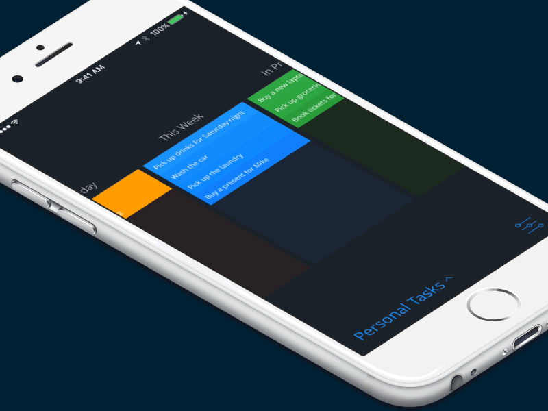 Lanes - Take Charge app do gif ios iphone jira kanban list task to ui ux