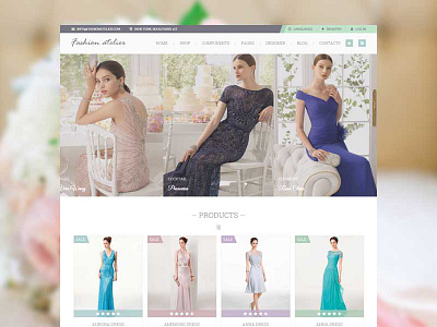 Wedding Love atelier envato fashion nicdark themeforest themes wedding