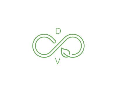 Destination Vine / Concept 2 branding green icon logo wine