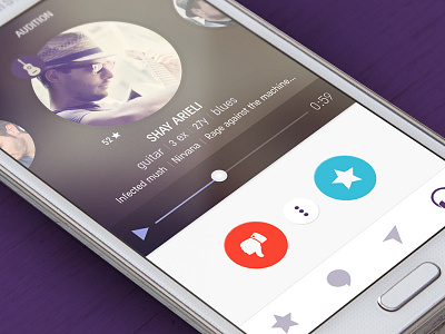 Bandapp app gui music player ux