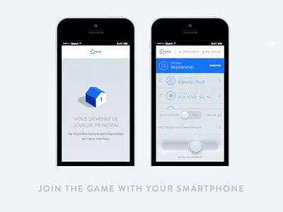 Discover energy flexibility 3d c4d energy flexibility house illustration interface smartphone