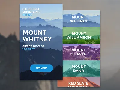 100 Days of Travel UI - 02 Selection ios layout minimal mobile selection travel ui ux