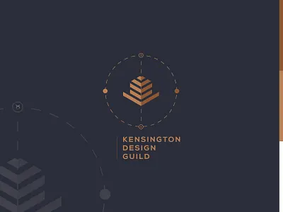 K D G branding decoration design gold identity interior logo navy octopus taurus zodiac