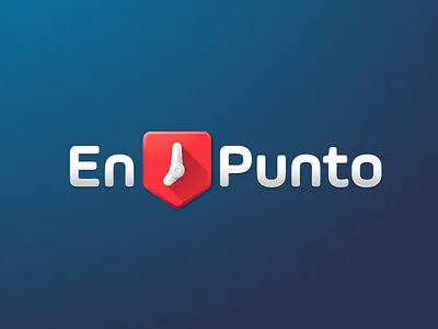 En Punto clock logo punto time