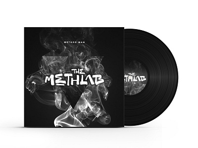 Methlab Cover cover lettering logo smoke type