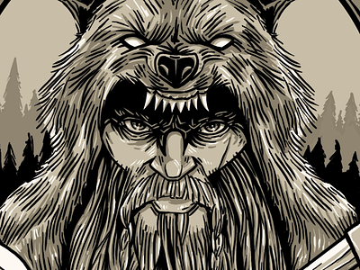Screen Shot 11.15.44 Pm 2 concept sketch merch metal norse berserker t shirt design viking