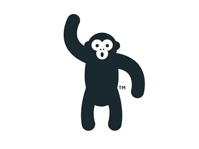 Angry Monkey! burnell design logo mark monkey neil vector