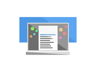 Notebook Icon blue flat grey icon notebook services simple sketch