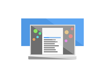 Notebook Icon blue flat grey icon notebook services simple sketch