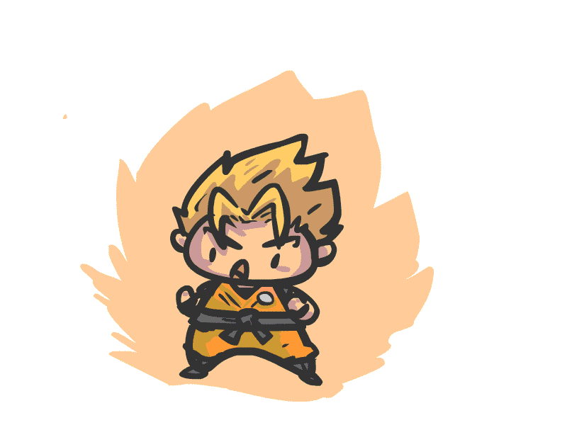 Super Saiyan animated dragon ball super saiyan