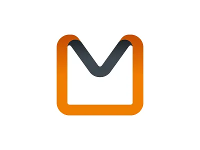 M logo m mark monogram symbol