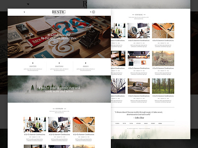 Magazine Blog Theme blog blogging modern newtheme responsive themeforest writing