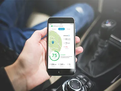 Car tracking car ios iphone map mobility smart speed tracking