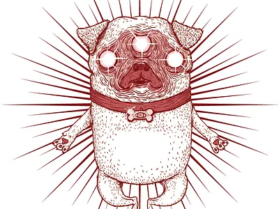Mothef Miracle Pug eyes miracle mothef pug shirt threadless three tshirt