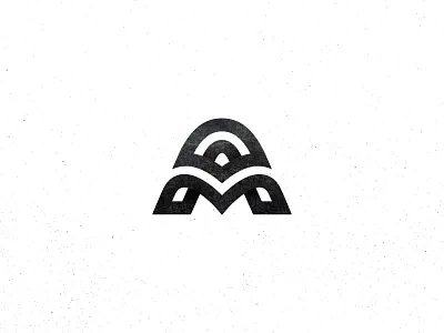 AM am logo mark monogram