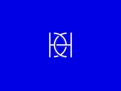 Hyperlink Monogram blue h link mark monogram