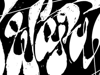 wash lettering practice script