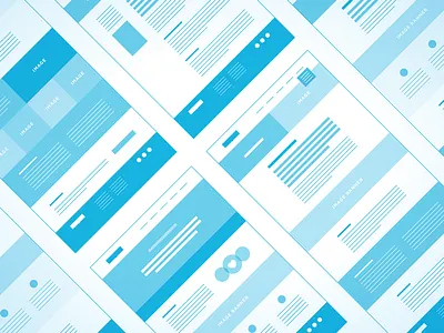 Wireframes galore iconic layout web wireframes
