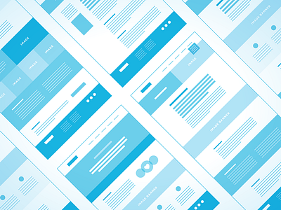 Wireframes galore iconic layout web wireframes