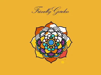 Friendlygarden app art artwork colour draw garden ios ipad pen secret studio